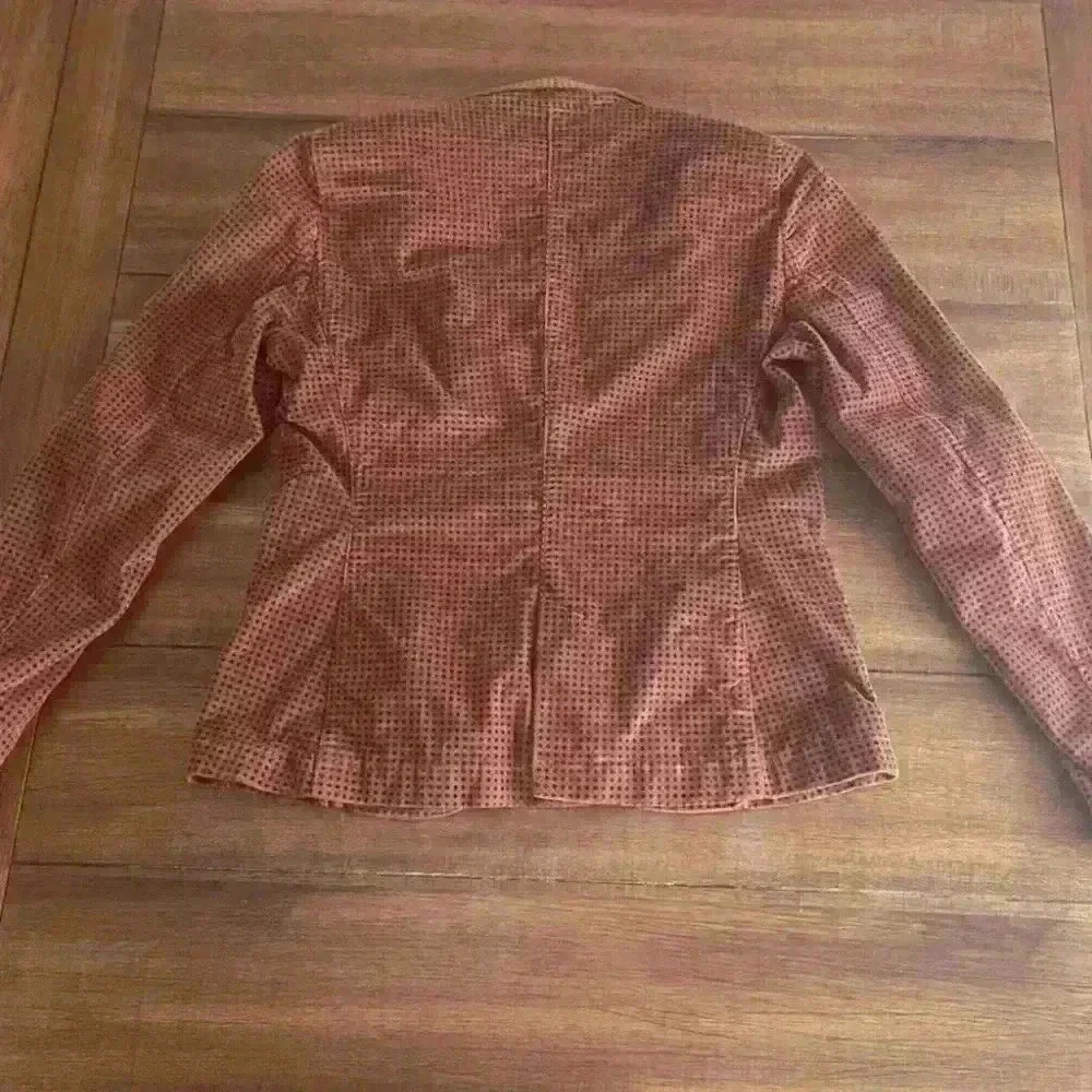 IANUX #Thinkcolored Italian Partly Handmade Polkadot Blazer Women's Size 44 US 8 - Picture 11 of 16